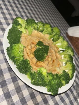 Broccoli hummus 👌  at Vegan Casa in Patnem
