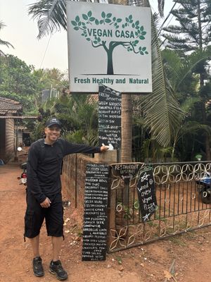   at Vegan Casa in Patnem
