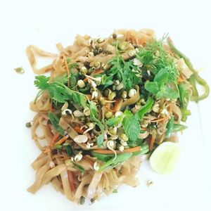 Pad Thai  at Vegan Casa in Patnem
