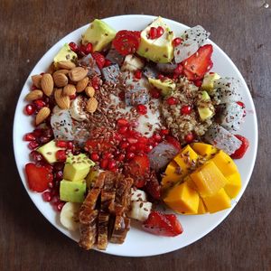 Breakfast bowl at Vegan Casa in Patnem