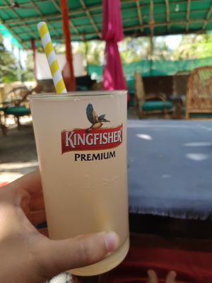 Ginger beer at Vegan Casa in Patnem