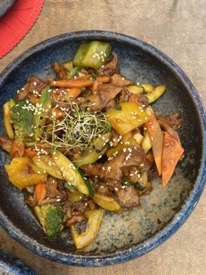 Fake duck in a hoisin sauce   at Jialu in Luzern