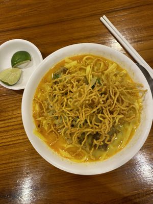 Khao soi  at Chew Xin Jai in Pai