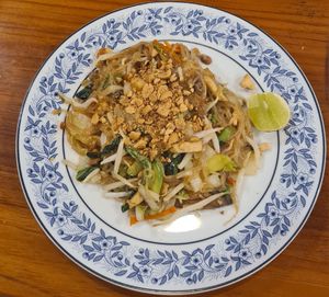 Pad thai. at Chew Xin Jai in Pai