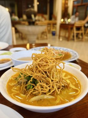 Khao soi (45 THB)  at Chew Xin Jai in Pai
