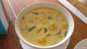 Pumpkin curry  at Chew Xin Jai in Pai