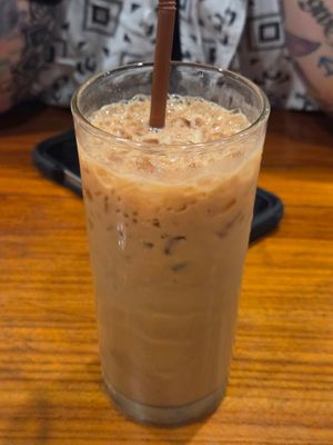 Thai tea at Chew Xin Jai in Pai