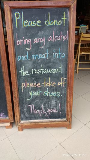 User guide :) at Chew Xin Jai in Pai