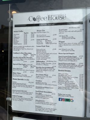   at Bartellas Coffee House in Northampton