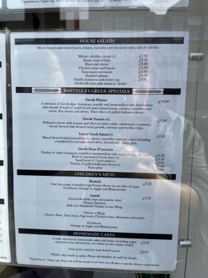   at Bartellas Coffee House in Northampton