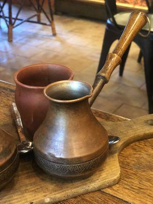 Coffee presentation  at True Thomas in Varkala