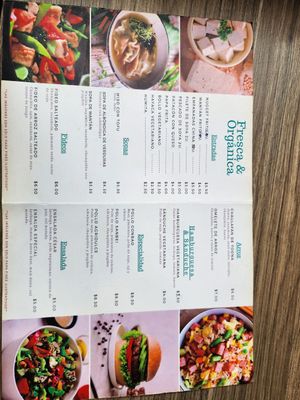 Main menu at Restaurante Vegetarian Trebol - Maybe closed in Guayaquil