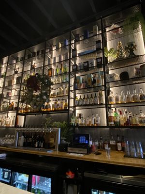 bar seating  at Karma Sushi in Flagstaff