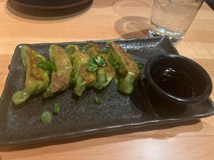 Vegan Gyoza  #Veganuary at Karma Sushi in Flagstaff