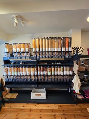 Dispensers at Oodles and Pinches in Haarlem