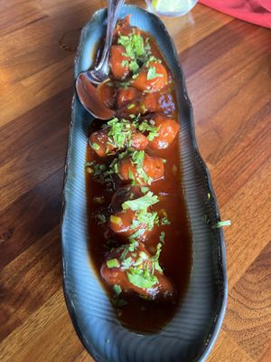   at Delhi Belly Indian Bistro in Sonoma