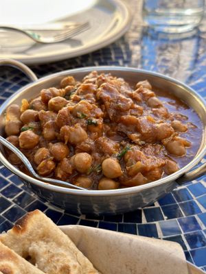 Chana Masala  at Delhi Belly Indian Bistro in Sonoma