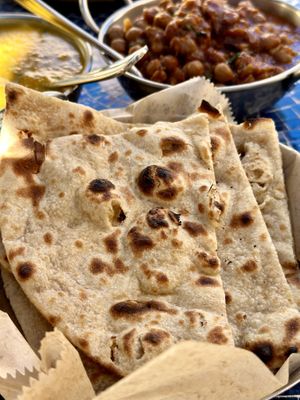 Roti  at Delhi Belly Indian Bistro in Sonoma