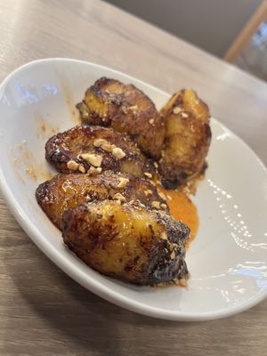 Sweet and spicy plantains  at Wong Gonzalez in Richmond