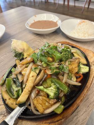 Vegan Mexinese Saute   at Wong Gonzalez in Richmond