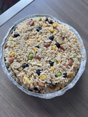 Mango fried rice  at Wong Gonzalez in Richmond