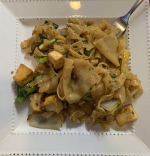 Drunken tofu noodles at Thai Noodle Place in Mary Esther