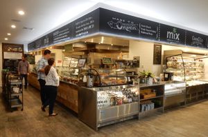 Interior at Myx Creative Kitchen in Greenwich