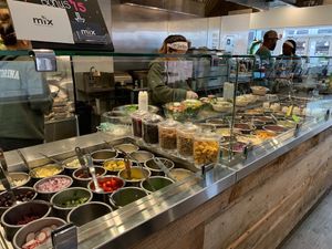 Interior at Myx Creative Kitchen in Greenwich