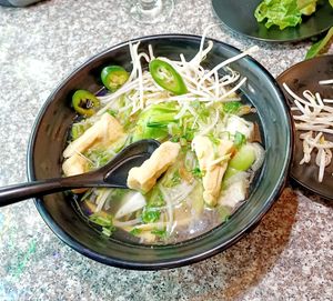 Oh, that pho though 😋 at The Boiling Bowl in Portland