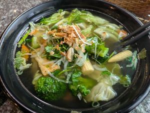 Vegan Pho at The Boiling Bowl in Portland