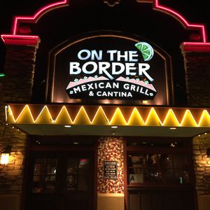 Front  at On The Border in San Diego