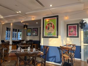 Funky decor  at Naim  in Paddington