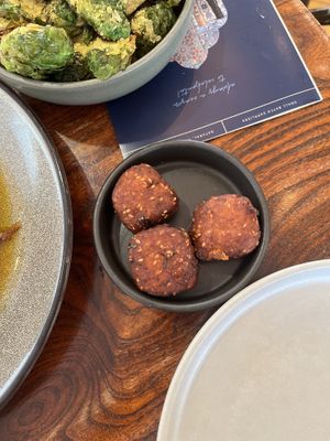 Falafel  at Naim  in Paddington