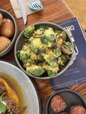 Brussels sprouts  at Naim  in Paddington