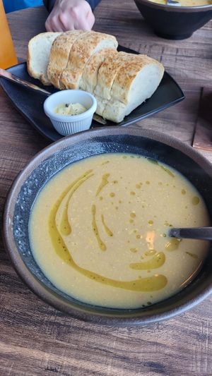 Cauliflowersoup at The Soup Company in Vik