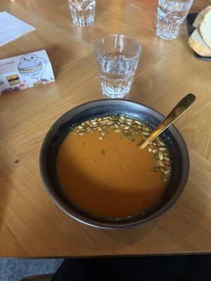   at The Soup Company in Vik