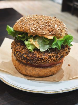 Vegan Burger  at Herman ze German in Loerrach