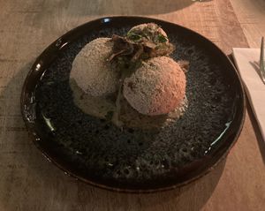 Arancini con funghi al tartufo nero - 9/10  at The Meets Restaurant in Amsterdam
