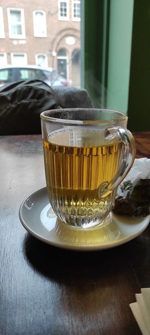 Bai Mu Dan tea at The Meets Restaurant in Amsterdam