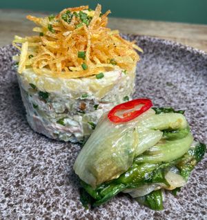 Salpicao at The Meets Restaurant in Amsterdam