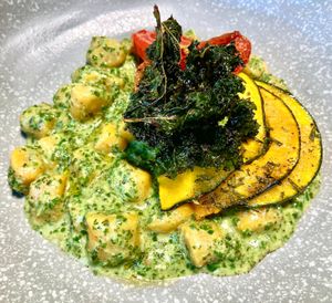 Gnocchi at The Meets Restaurant in Amsterdam