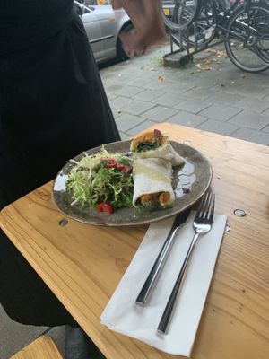 Veggie Sandwich at The Meets Restaurant in Amsterdam