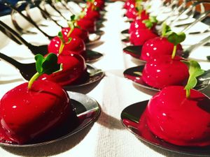 Beetroot Bonbons  at The Meets Restaurant in Amsterdam