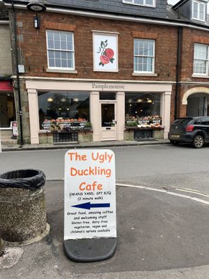 In 2023 still vegan Options!  at The Ugly Duckling Cafe in Shaftesbury