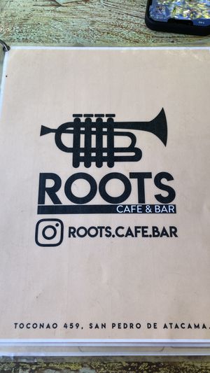 Menu December 2025  at Roots in San Pedro De Atacama