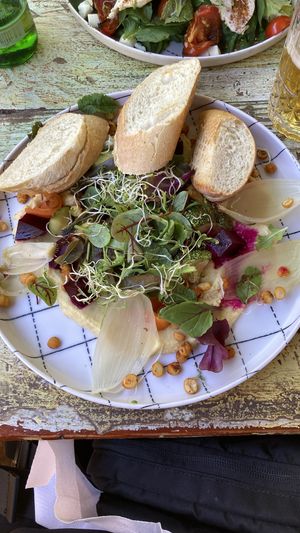 Landgraaf salad  at Roots in San Pedro De Atacama