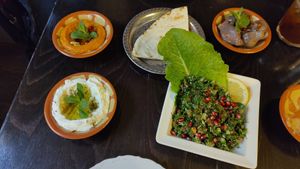 Meze at Chiche in Luxembourg City
