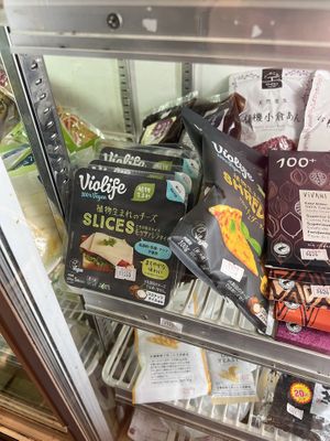 Violife Vegan cheese  at Jinenya - Karuizawa Bypass in Nagano