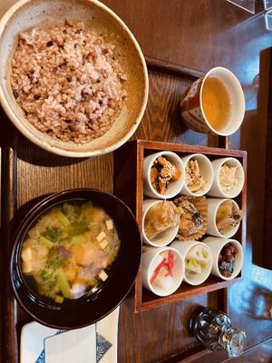 tasty set meal   at Jinenya - Karuizawa Bypass in Nagano