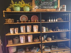 Some of the items for sale at Organic Kitchen in Casablanca